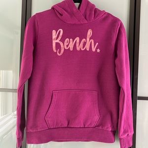 Bench logo junior sweatshirt hoodie
